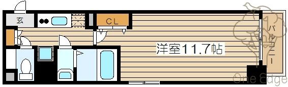 ミモサ中津の間取り