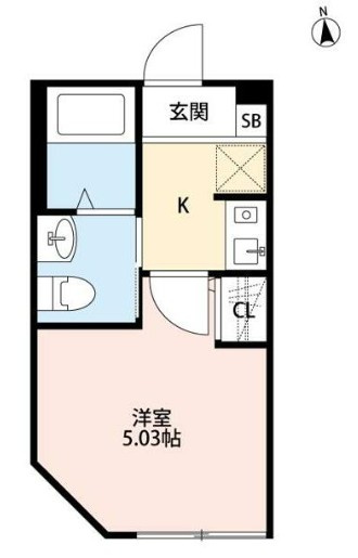 中野区沼袋２丁目のアパート