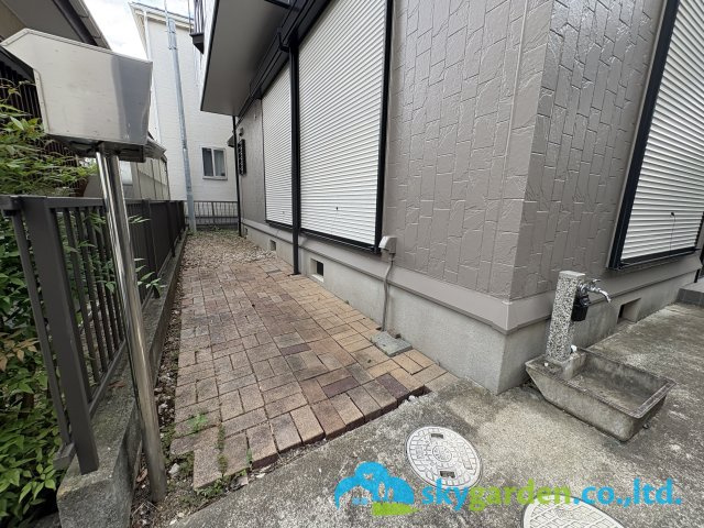高座郡寒川町倉見　中古戸建の庭|お庭も活用できます
