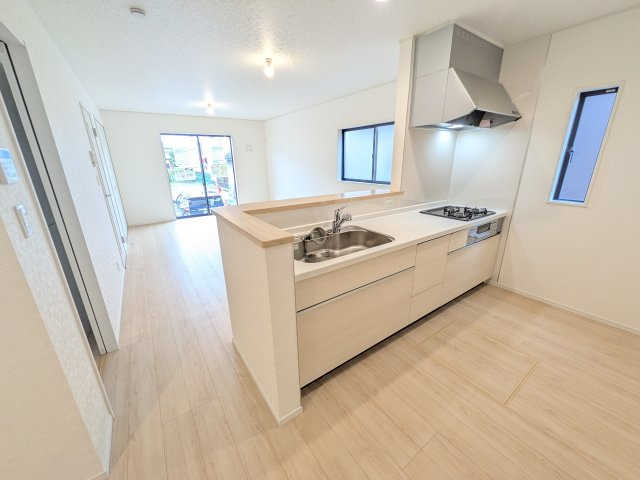 つくば市観音台　第15　新築戸建てのキッチン