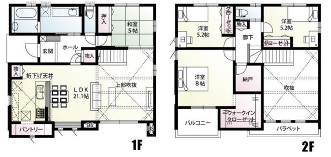 【間取り】 | 東松山市石橋　新築戸建　全31棟　29号棟