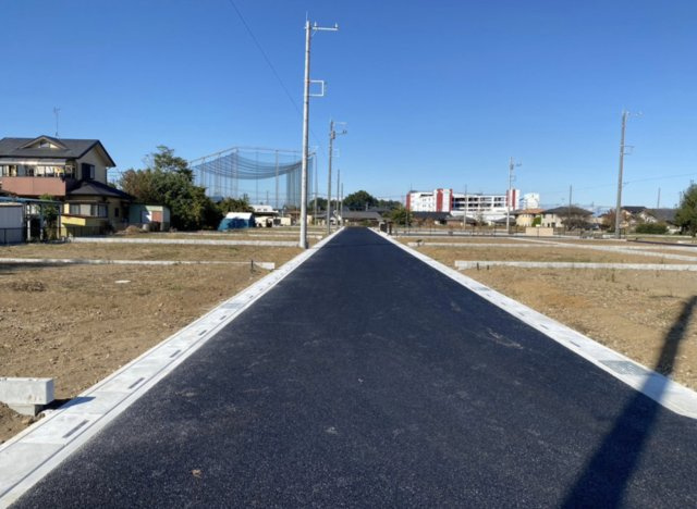 【前面道路含む現地写真】 | 東松山市石橋　新築戸建　全31棟　29号棟