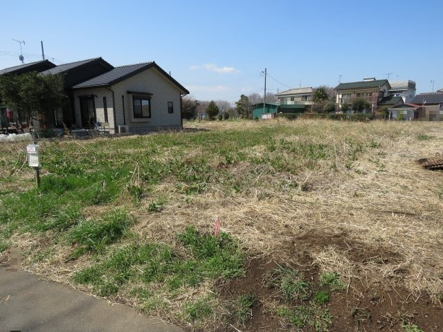 川越市笠幡売地の外観