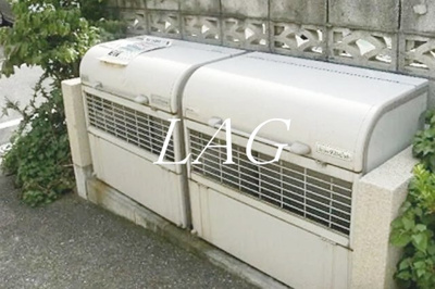 【その他共用部分】 | エスポワール弦巻 | 共用ごみ置き場です。