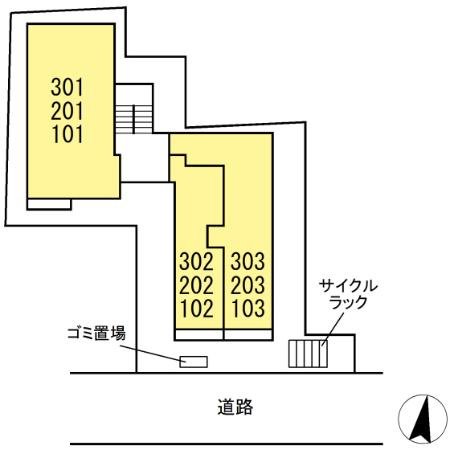 ノーバヤカナヤ　別邸の区画図