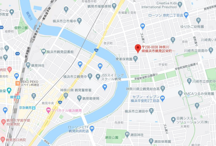 KYハウスⅡの地図
