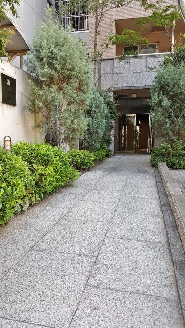 アムズメイプル扇町 のエントランス