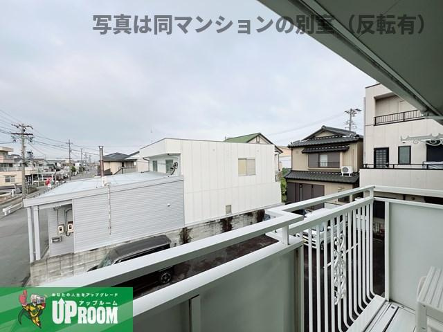 フローレス大野のバルコニー