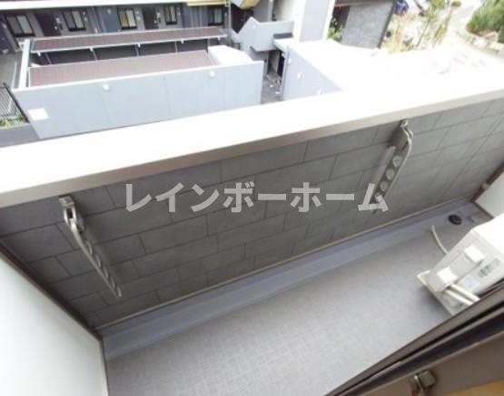 シャルル上福岡のバルコニー