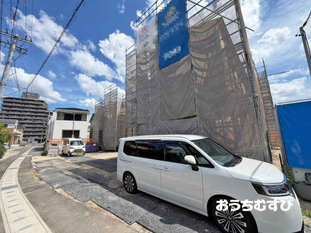 春日井市上条町6丁目(全5棟)の前面道路含む現地写真