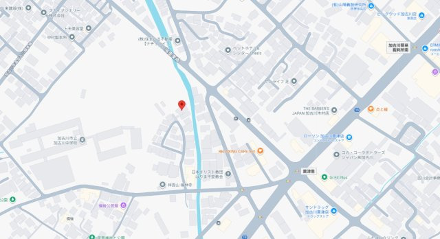加古川市加古川町備後 土地の地図