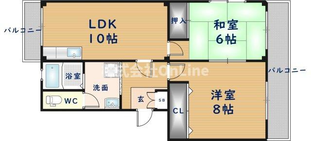 【間取り】 | ベルデハイツ