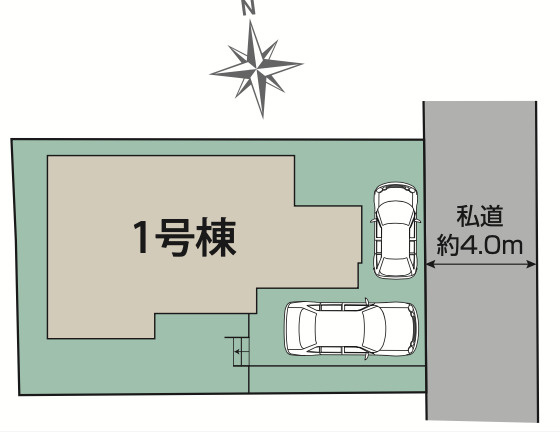 【仲介手数料無料】所沢市　山口　全１棟　所沢市の不動産なら西武ハウジングの区画図
