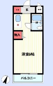 ウィンベルソロ川越第6の間取り