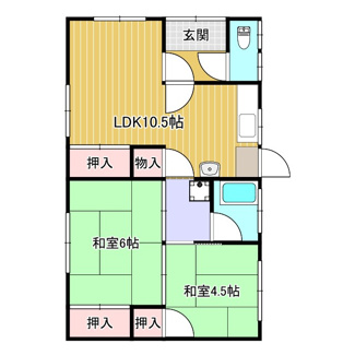 【間取り】 | 田中様物部１丁目戸建