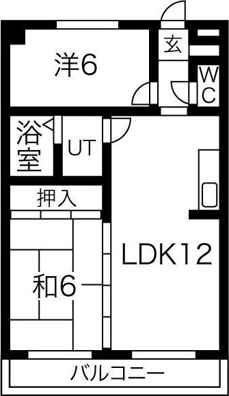 アビタマルフクIIIの間取り