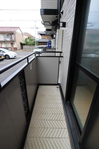 パークイーストのバルコニー