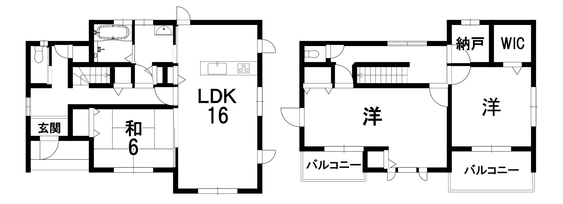 鹿沼市万町911-21の間取り