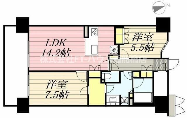 ロイヤルパークス船橋の間取り