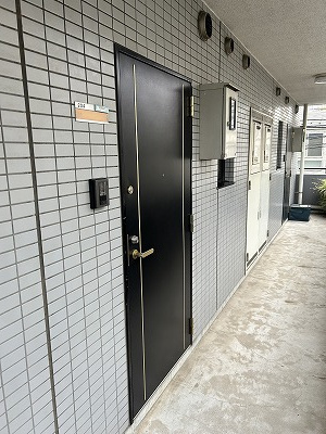 カーサエステレーヤの玄関