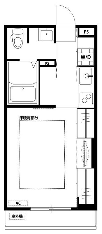 リブリ・ピーチテラス綱島 壱番館の間取り|間取りです。