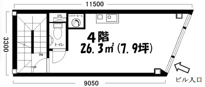 フタバビルの間取り