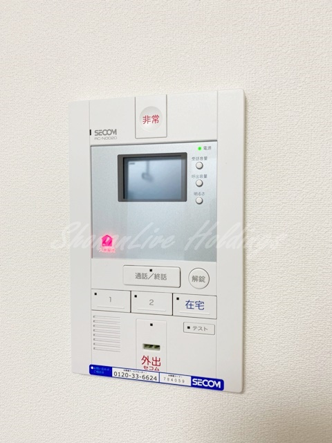 茅ヶ崎市浜竹１丁目のアパートのセキュリティ