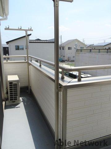 草野エステート土合貸家Ⅱのバルコニー