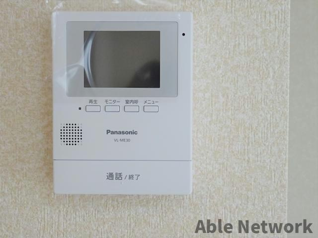 草野エステート土合貸家Ⅱのセキュリティ|カメラ付きインターフォン
