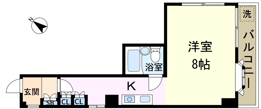 ヴィラ・クレールの間取り
