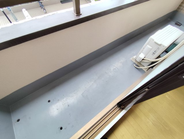 ヴィラ・クレールのバルコニー