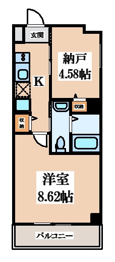 【間取り】 | グランシアター高井田