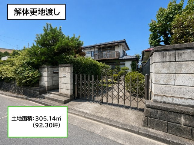 前橋市高花台売地の土地図