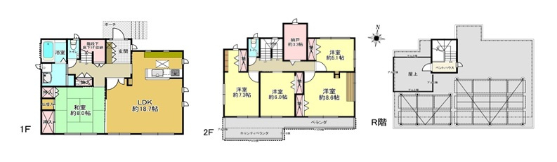 茅ヶ崎市松風台　中古戸建