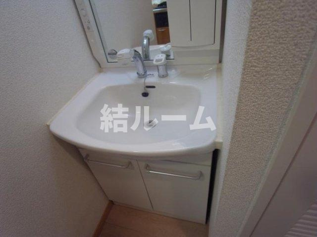 中野区中央４丁目の賃貸マンションの洗面所