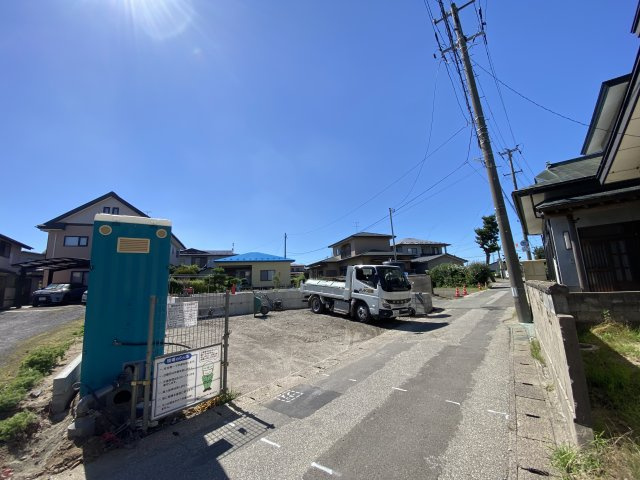 【新築戸建て】秋田市将軍野南第4の前面道路含む現地写真|2026年7月16日撮影