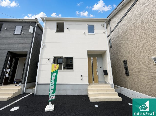 亀岡市柳町　第1期　新築一戸建ての外観|お客様に長く安心して住んでいだだける事にこだわった家づくり！住んでからのアフターサービスにもしっかりと取り組んでいます！