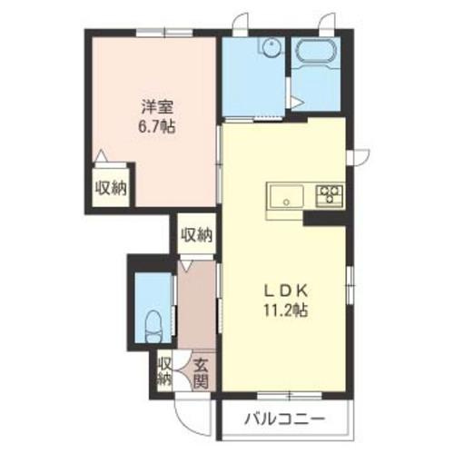 エスポワールの間取り