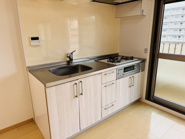 八王子狭間住宅１号棟のキッチン|～使い勝手の良いシステムキッチン～