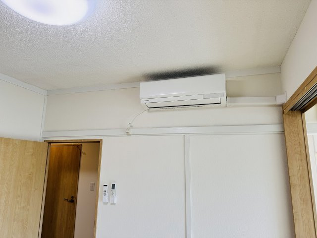 八王子狭間住宅１号棟の子供部屋|～洋室②にもエアコン有り～
