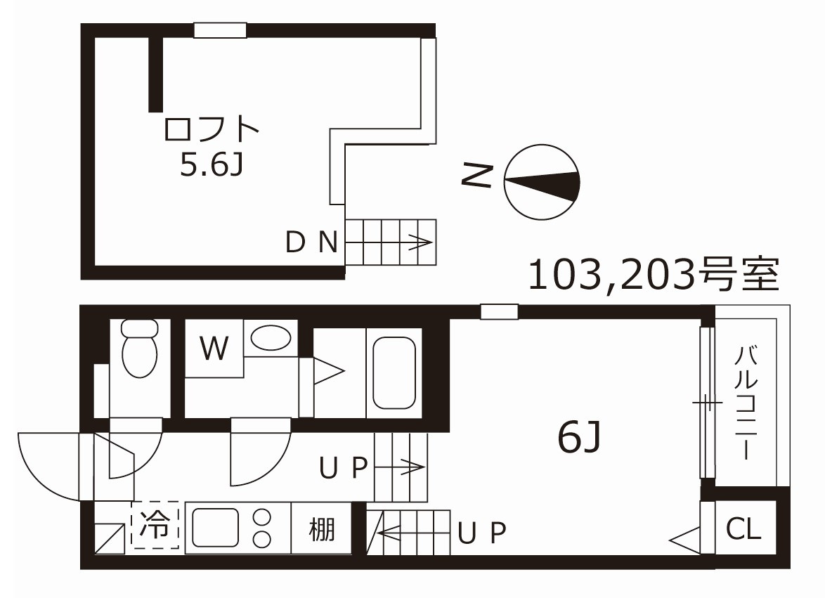 ハーモニーブリッジ桜山の間取り