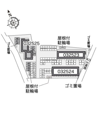 【区画図】 | レオパレスコテナン阿見Ｃ