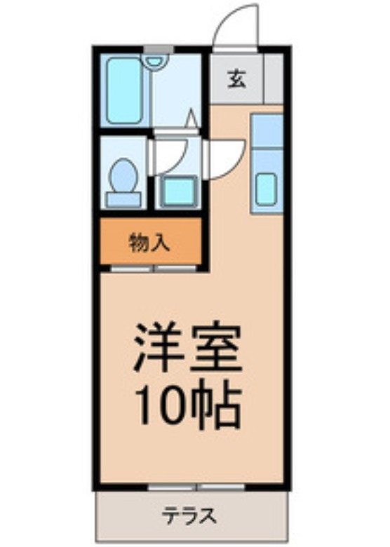 パークハイツ陣屋前【仲介手数料：50％OFF】対象物件！の間取り