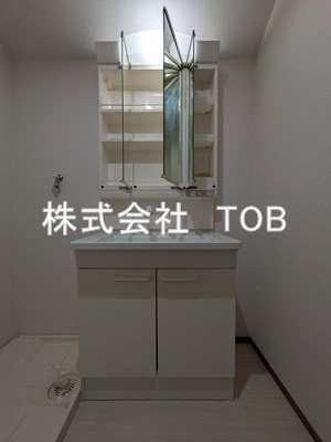 【独立洗面台】 | 柴崎貸家　1号棟