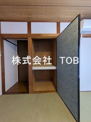 【収納】 | 柴崎貸家　1号棟 | 2F和室6帖　押し入れ