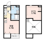 千葉市花見川区横戸町のアパートの画像