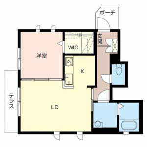 シャーメゾン城西の間取り