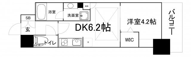 【間取り】 | アーバネックス大阪天満橋