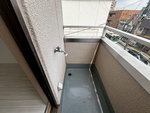 ダイシンコーポのバルコニー