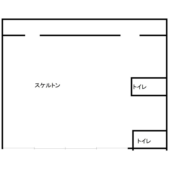 仁木町字川越借地の間取り